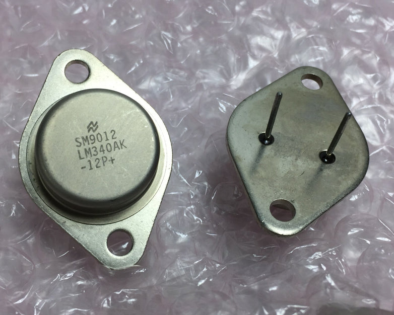 NOS  National Semiconductor LM340AK-12P+ Regulator  Lot of 5
