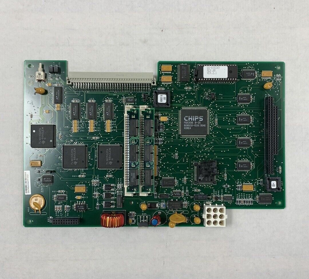 Chips Circuit Board B0915X-01XX 9546 F82C836 609260 REV AA