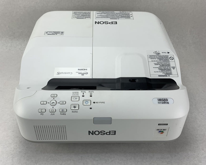 Epson PowerLite 695Wi H740A LCD Lamp Projector 3146 Lamp Hours - No Remote