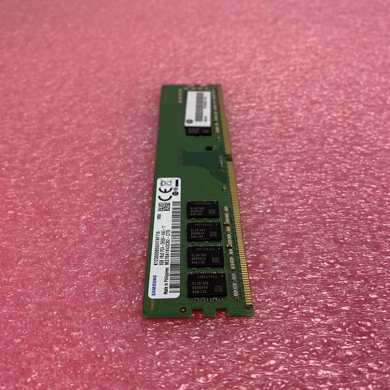 Samsung M378A1K43CB2-CTD PC4-2666V-UA2-11 8GB 1Rx8 Desktop Memory RAM4