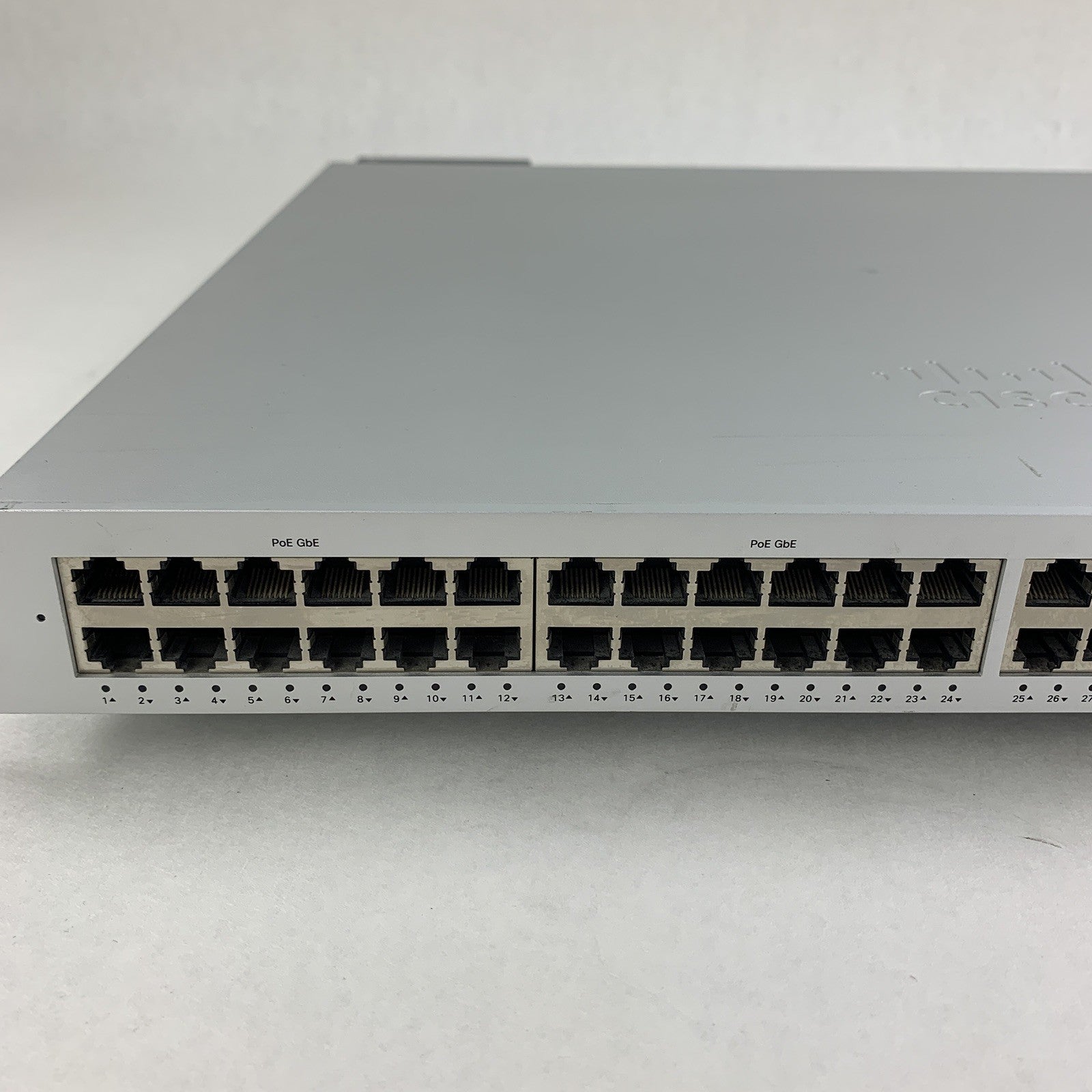 Cisco Meraki MS350-48FP-HW 48-Port PoE Managed Ethernet Switch Tested Reset