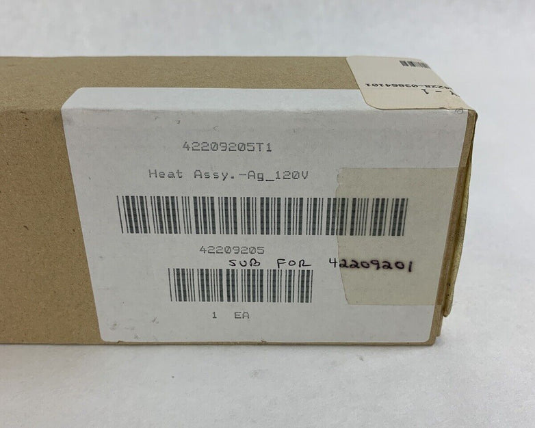 New Box Opened 0KI 42209201 Fused 120V Heat ASM