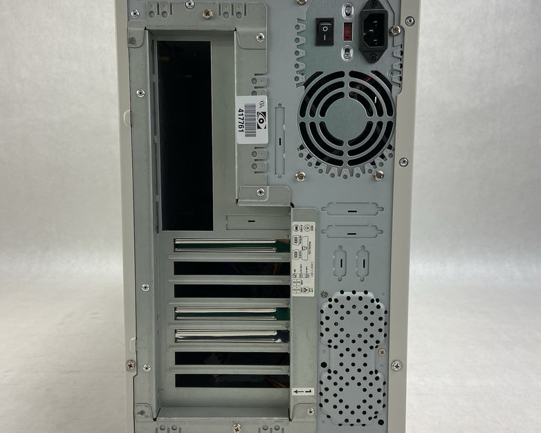 Vintage Inter-Tel Beige Mid Tower Computer Case AGI HP-P3507F5W 350W PSU