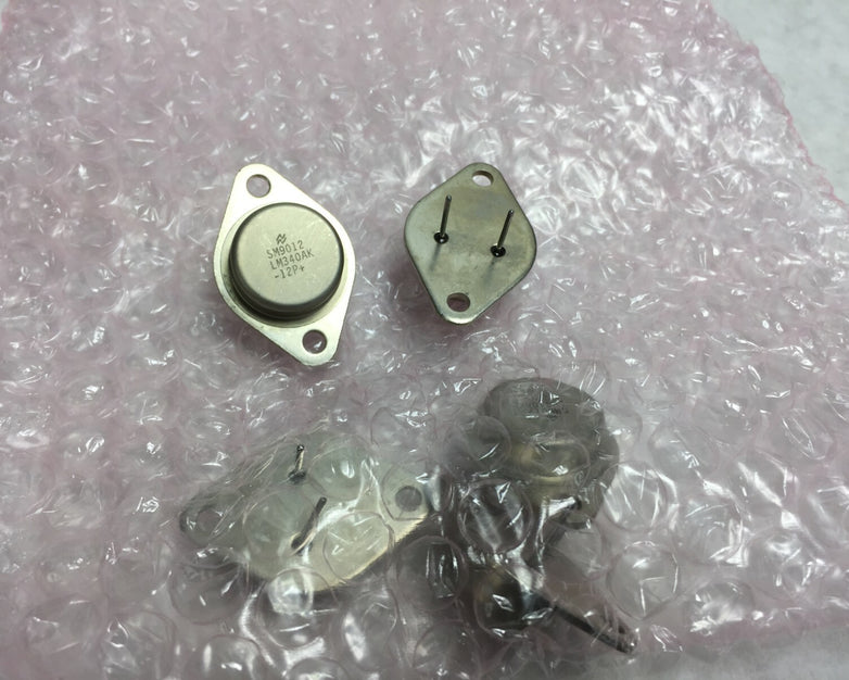 NOS  National Semiconductor LM340AK-12P+ Regulator  Lot of 5