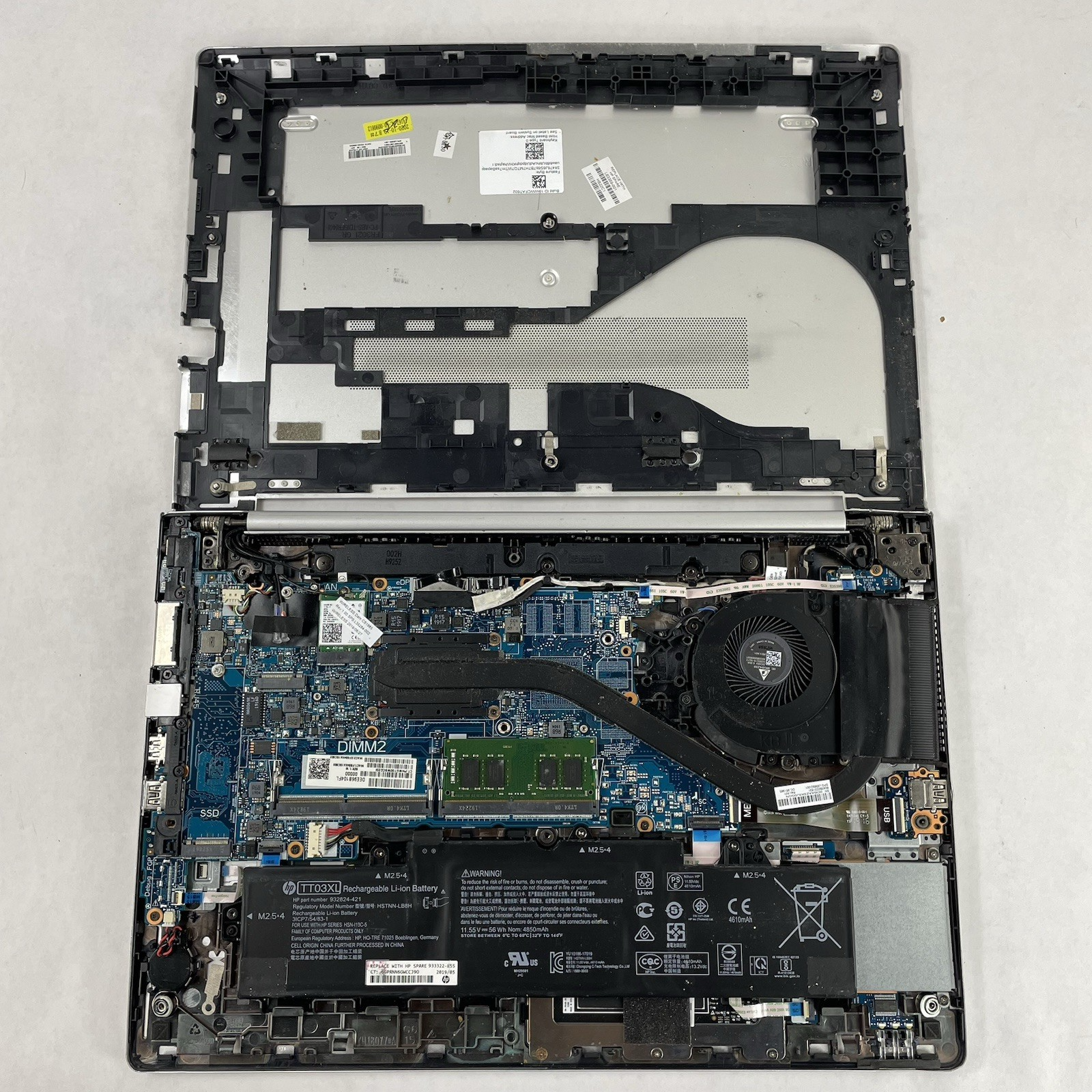 HP EliteBook 850 G6 15.6" i7-8665U 1.90 GHz 8 GB RAM No SSD/OS/AC - READ19