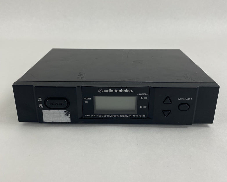 Audio-technica ATW-R3100D UHF Synthesized Deiversity Receiver Untested