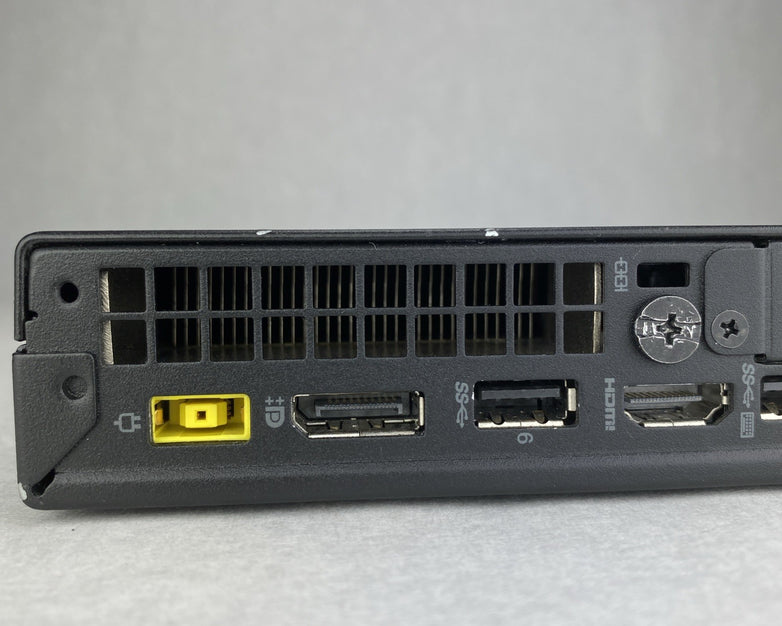 Lenovo ThinkCentre M720q Intel Six Core i5-8500T 2.10GHz 1x8GB RAM No AC HDD OS