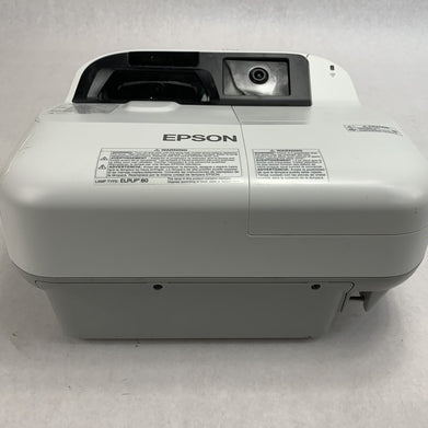 Epson BrightLink 595Wi H599A LCD Lamp Projector 878 Lamp Hours - No Remote