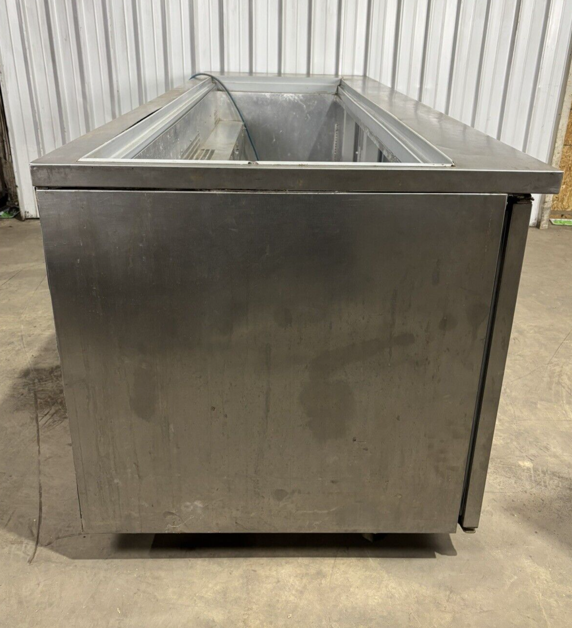 McCall STA-30-SS Restaurant 3 Door Prep Cooler w/ Salad Bar Buffet Top