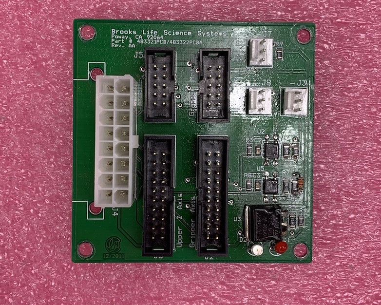 Brooks Systems 483321/483322 PCB REV. AA Circuit Board