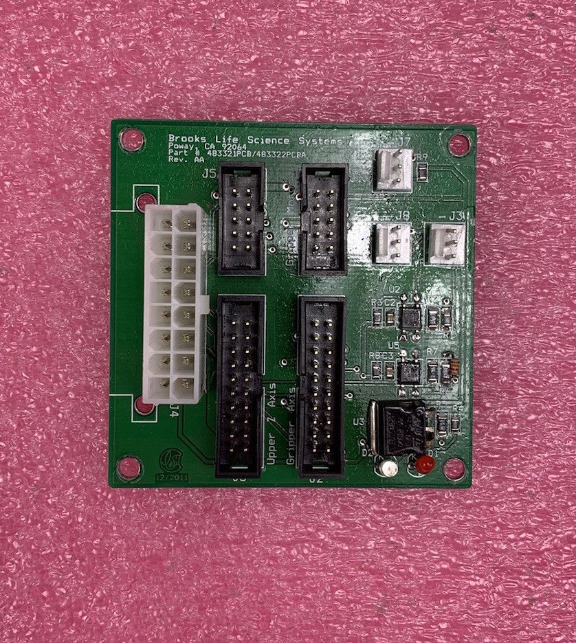 Brooks Systems 483321/483322 PCB REV. AA Circuit Board
