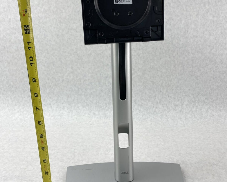 Dell 0V77G5 Monitor Stand for P2222H Silver Swivel Rotate Genuine Original OEM