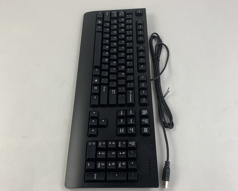 Lenovo 1PSD51P47999 1PSD51P48046 Traditional Keyboard USB AI Black Lot of 4