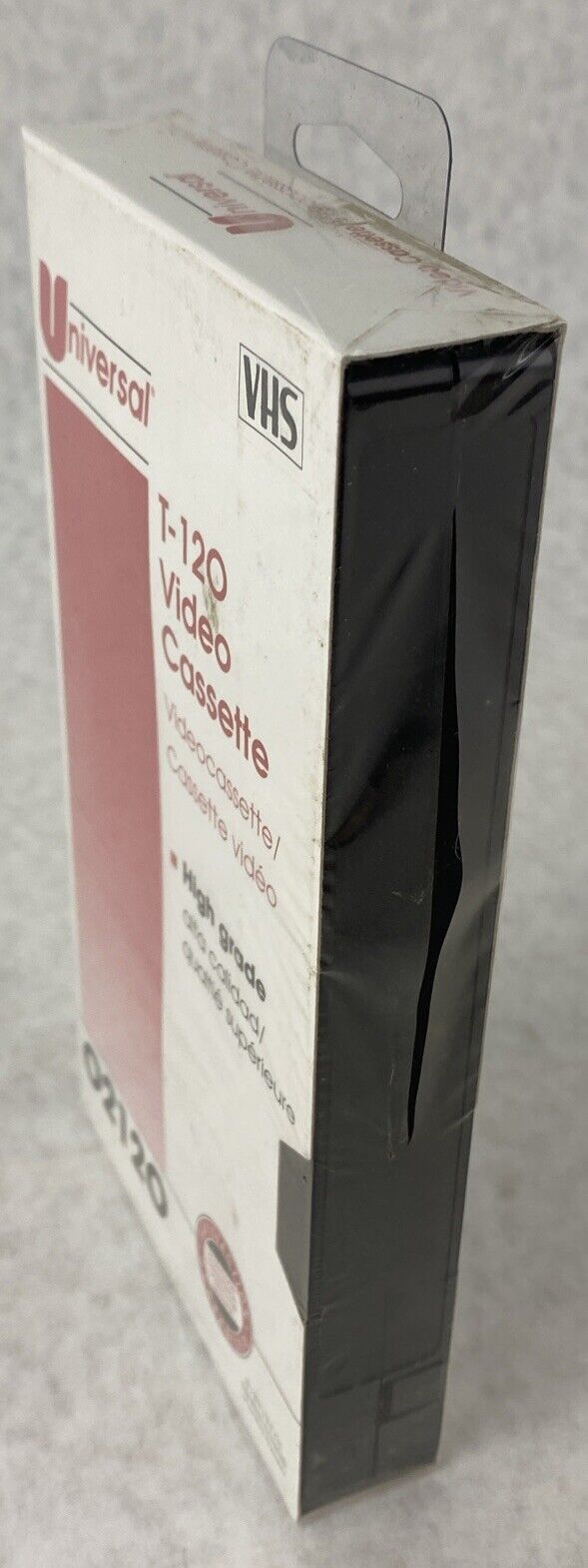 Lot( 3 ) Universal T-120 Blank VHS High Grade 2hr to 6hr Video Cassette Tape