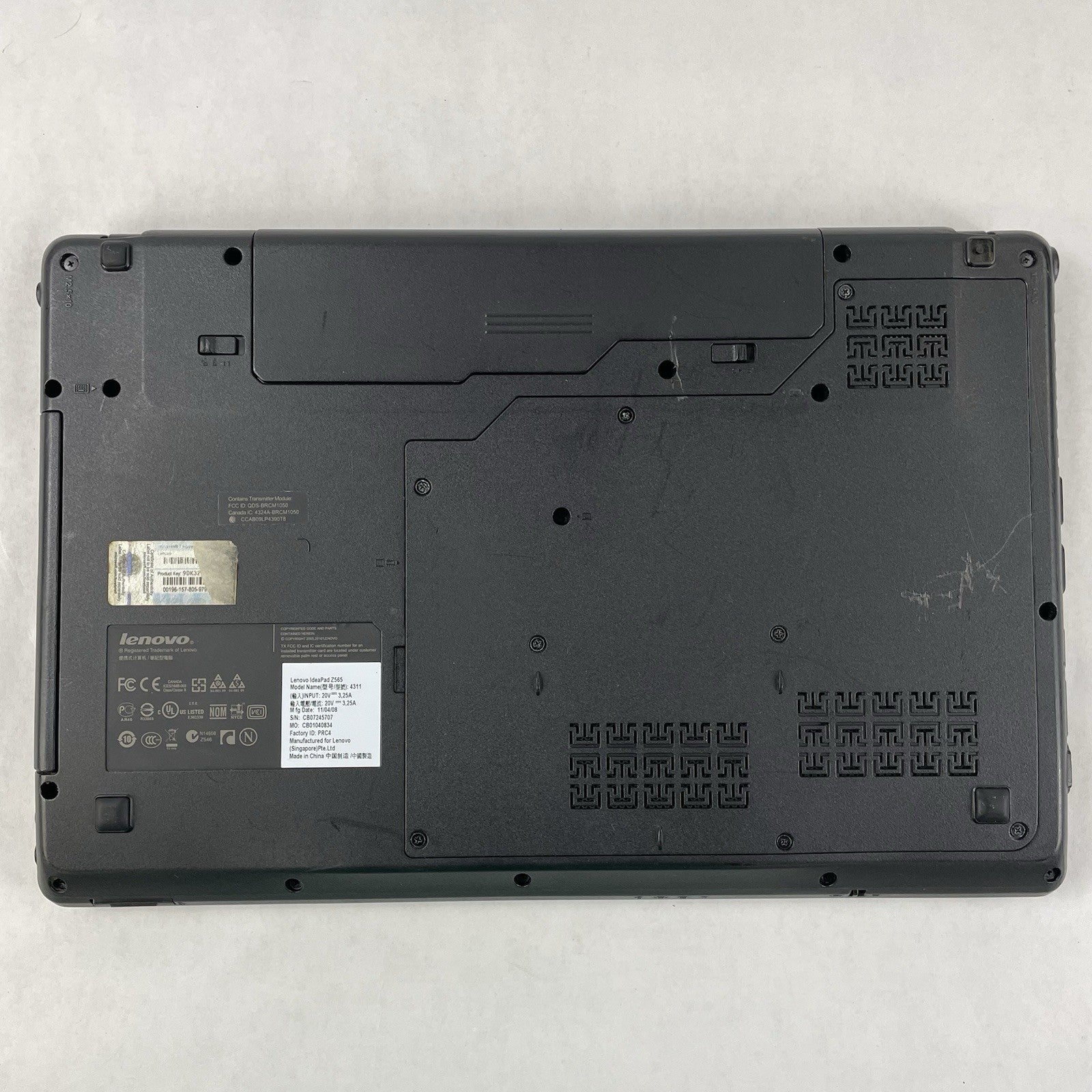 Lenovo IdeaPad Z565 15.6" AMD Phenom 2 N660 3.0GHz 4GB RAM No SSD/OS/AC/Battery14