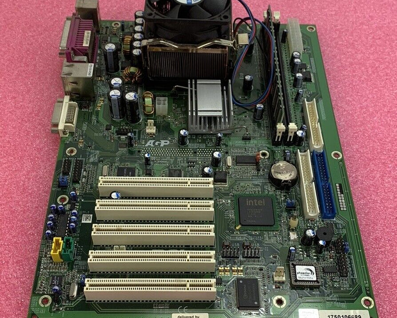 Wincor Nixdorf i845-C8736XP Motherboard Intel Pentium 4 2GHz 1GB RAM No Shield