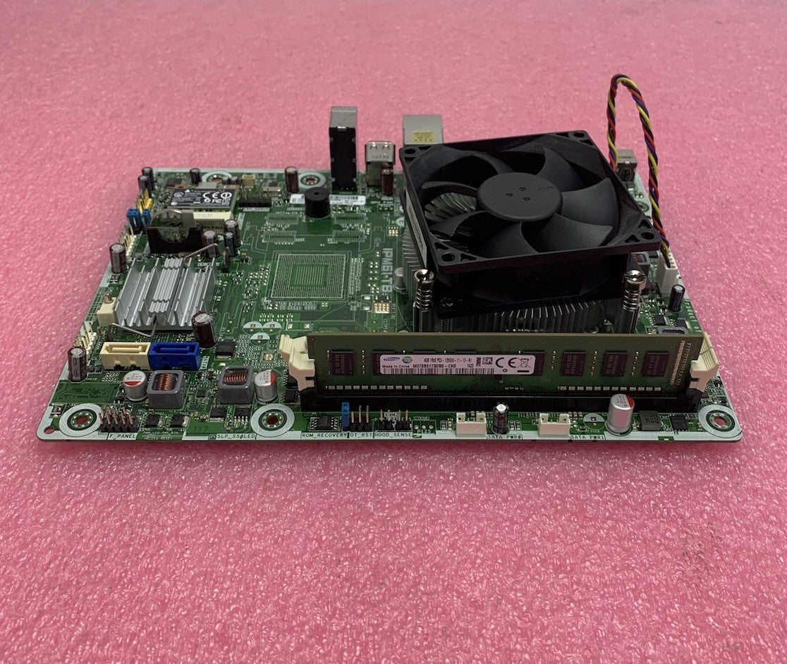 HP IPM61-TB MT Motherboard Intel Core i3-3240T 2.9GHz 4GB RAM 1 Stick w/ Shield2