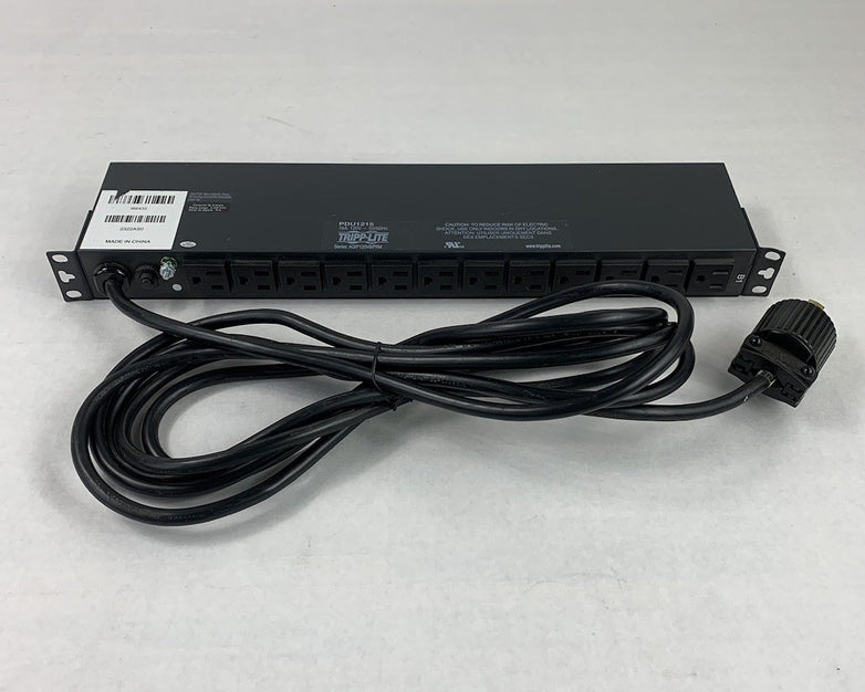 Tripp-Lite PDU1215 15A 120V ~50/60Hz Rack Mounted Surge Protector Power Supply