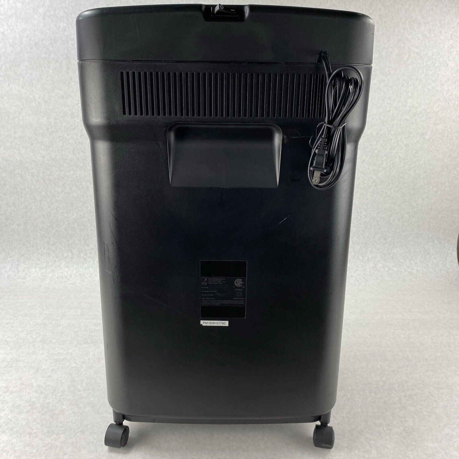 Swingline SX19-09 Super Cross-Cut Jam Free Shredder SWI1758493