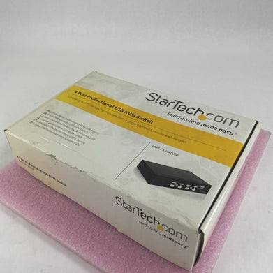 Star Tech SV431USB 4 Port KVM Switch No Power Adapter Or Cables
