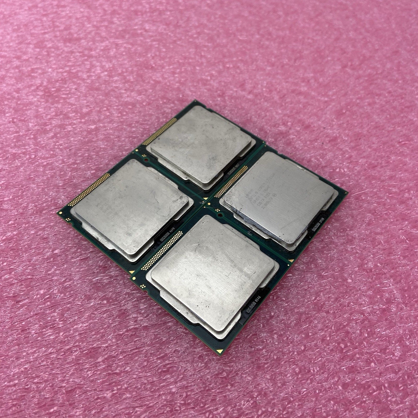 Lot of 4 Intel Core i3-2120 SR1S6 2GHz Desktop CPU0