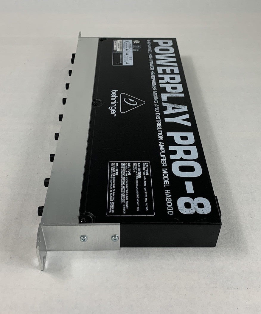 Behringer PowerPlay Pro-8 HA8000 8-Channel Headphone Mixer and Amplifier