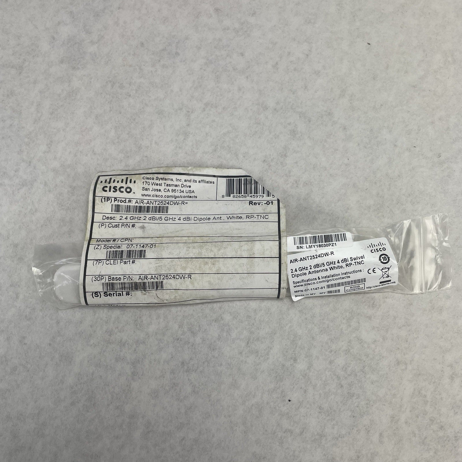 Cisco Air-ANT2524DW-R- Lot of 102