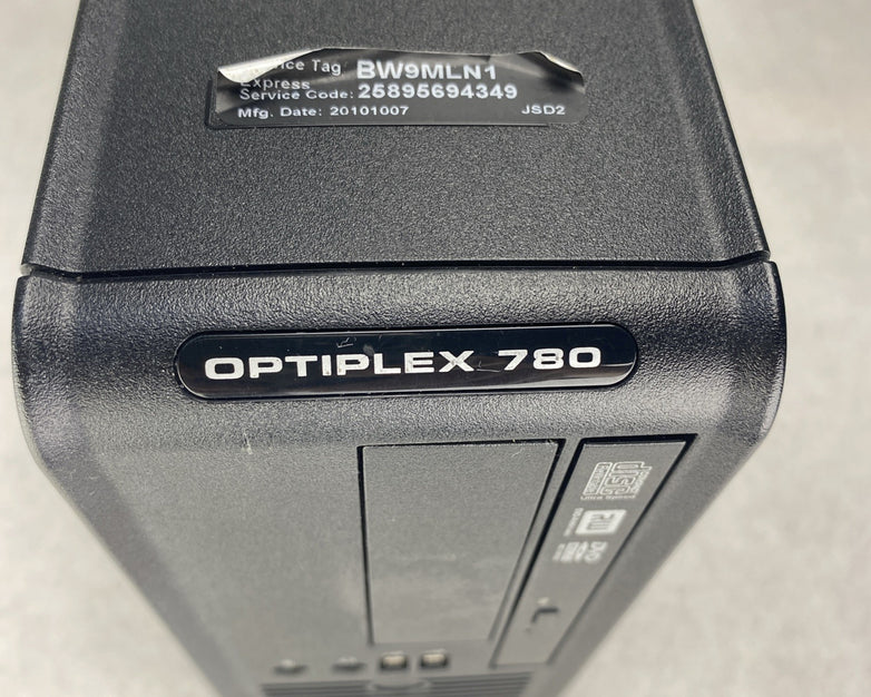 Dell Optiplex 780 SFF Intel Core 2 Duo E8400 3.0GHz 4GB RAM No HDD No OS
