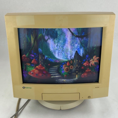Gateway 16" EV700 E7006 1280x1024 VGA CRT Color Computer Monitor Retro Gaming