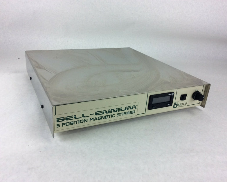 Bellco Biotechnology Bell-Ennium 7785-D2005 5 Position Digital Magnetic Stirrer