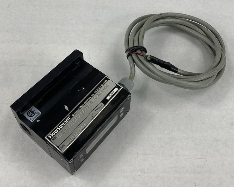 FlowStream OFS-MEBS150SLMN-3-A-X1A-D6 Universal Flow Monitor Parts or Repair