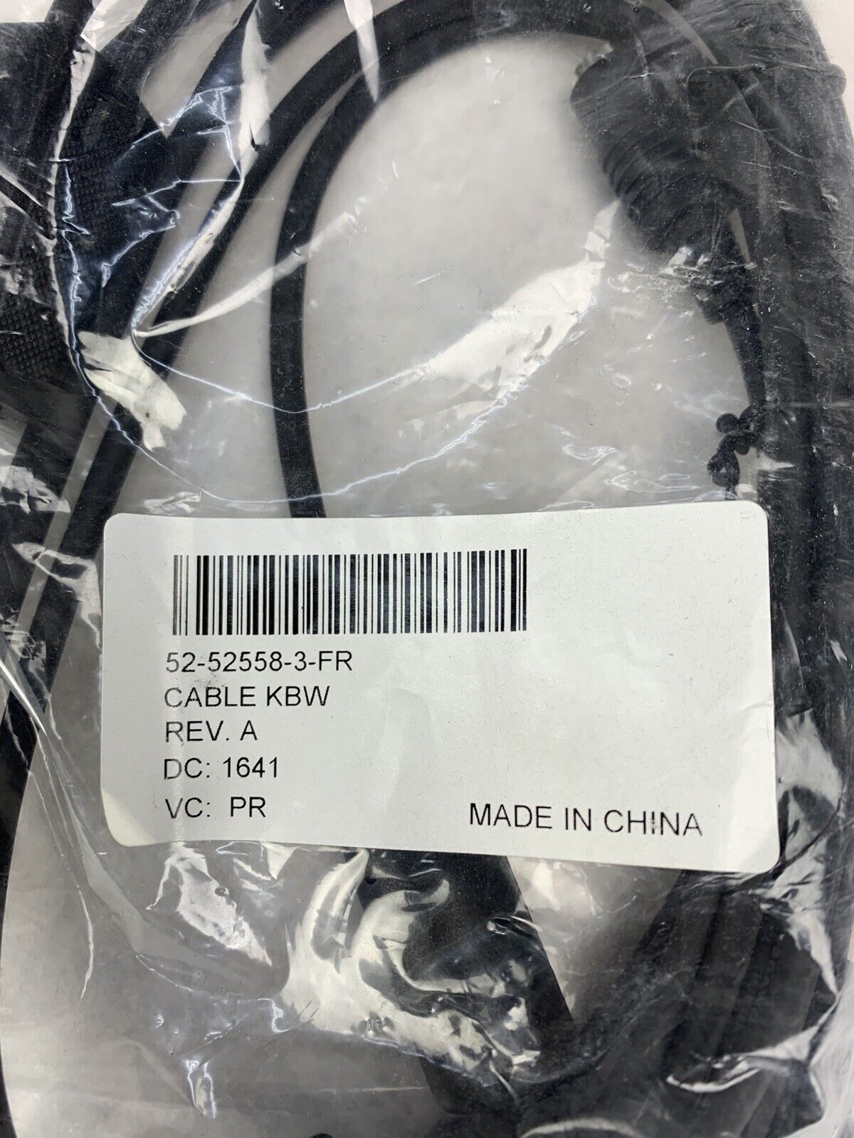 Honeywell 52-52558-3-FR Cable KBW Rev A