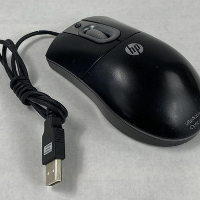 HP M12 USB PS2 Washable Mouse (Lot of 4)