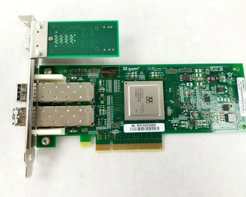 QLE2562 Qlogic SANBlade 8GB Dual Port Fibre PCI-E PX2810403-43 G
