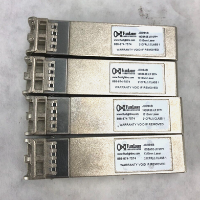 Lot of 4 10G JD094B 10G SFP+ LR Transceiver