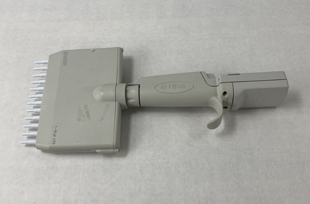 Rainin EDP3 1-10 uL LTS 12-Channel Electronic Pipette Untested