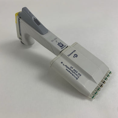 Brinkmann Transferpette-8 50-200 uL 8-Channel Manual Pipette Untested