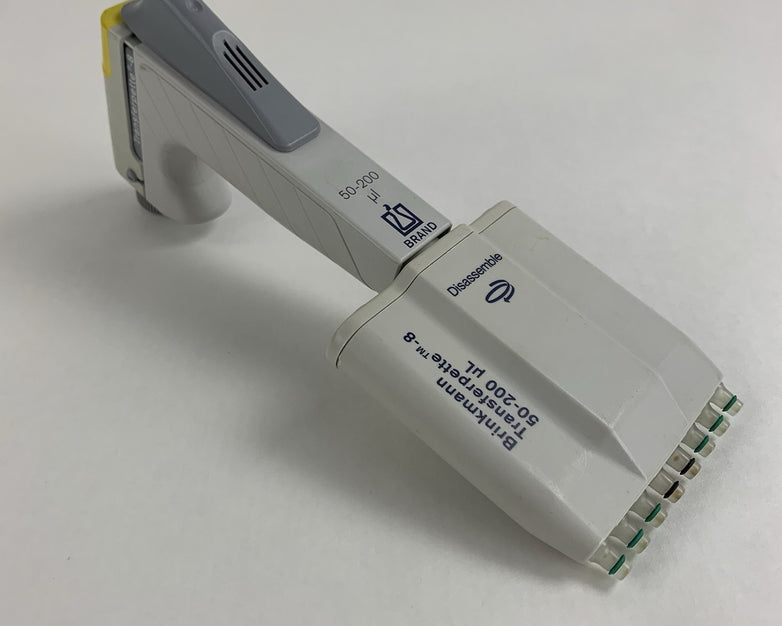 Brinkmann Transferpette-8 50-200 uL 8-Channel Manual Pipette Untested