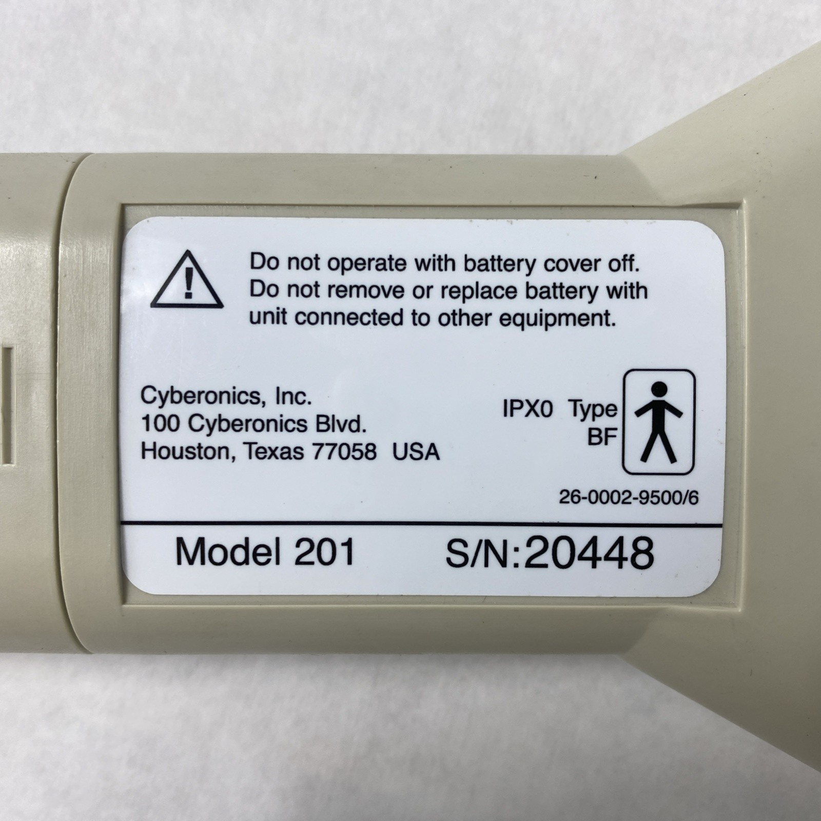 Cyberonics Programming Wand Model 201 Therapy Wand Untested