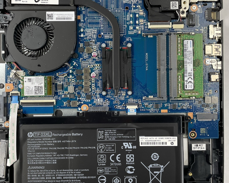HP Pavilion 15-3168NGW 15.6" i5-8250U 1.60 GHz 8 GB RAM No SSD/OS/AC