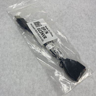 Lot of 10 Dell DP/N 023NVR DisplayPort Male to DVI Female Adapter