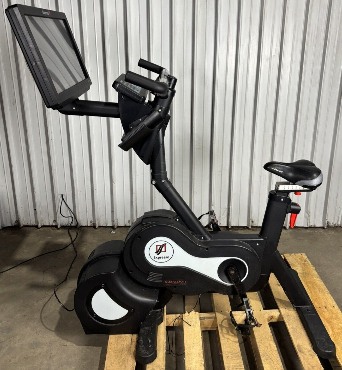 Expresso HD Interactive Upright Bike Tested Works Screen Freezes