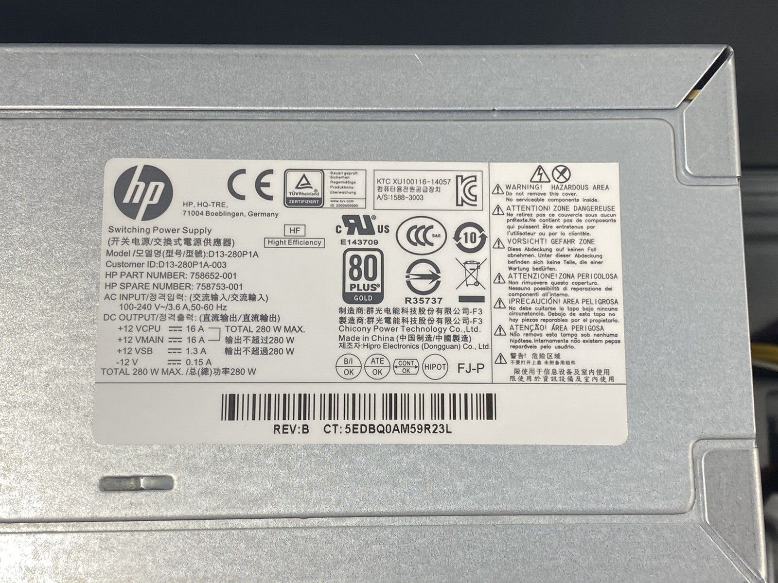 HP Z240 Tower Workstation MT Intel Core-i5 6500 3.20GHz 8GB RAM No HDD No OS