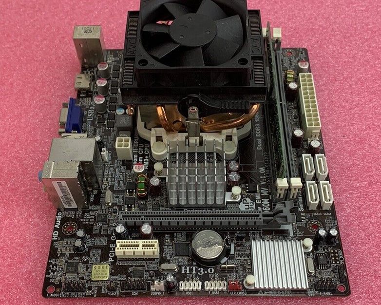 Biostar A960M_MV V:1.0A Motherboard AMD Athlon II X2 3GHz 1GB RAM w/ Shield