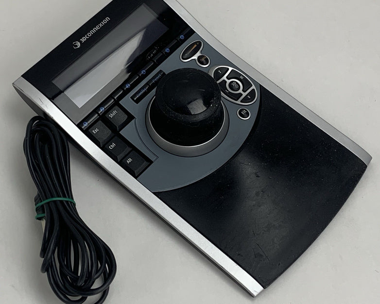 3DConnexion SpacePilot 3D Motion Controller CAD Mouse Power Tested Sticky