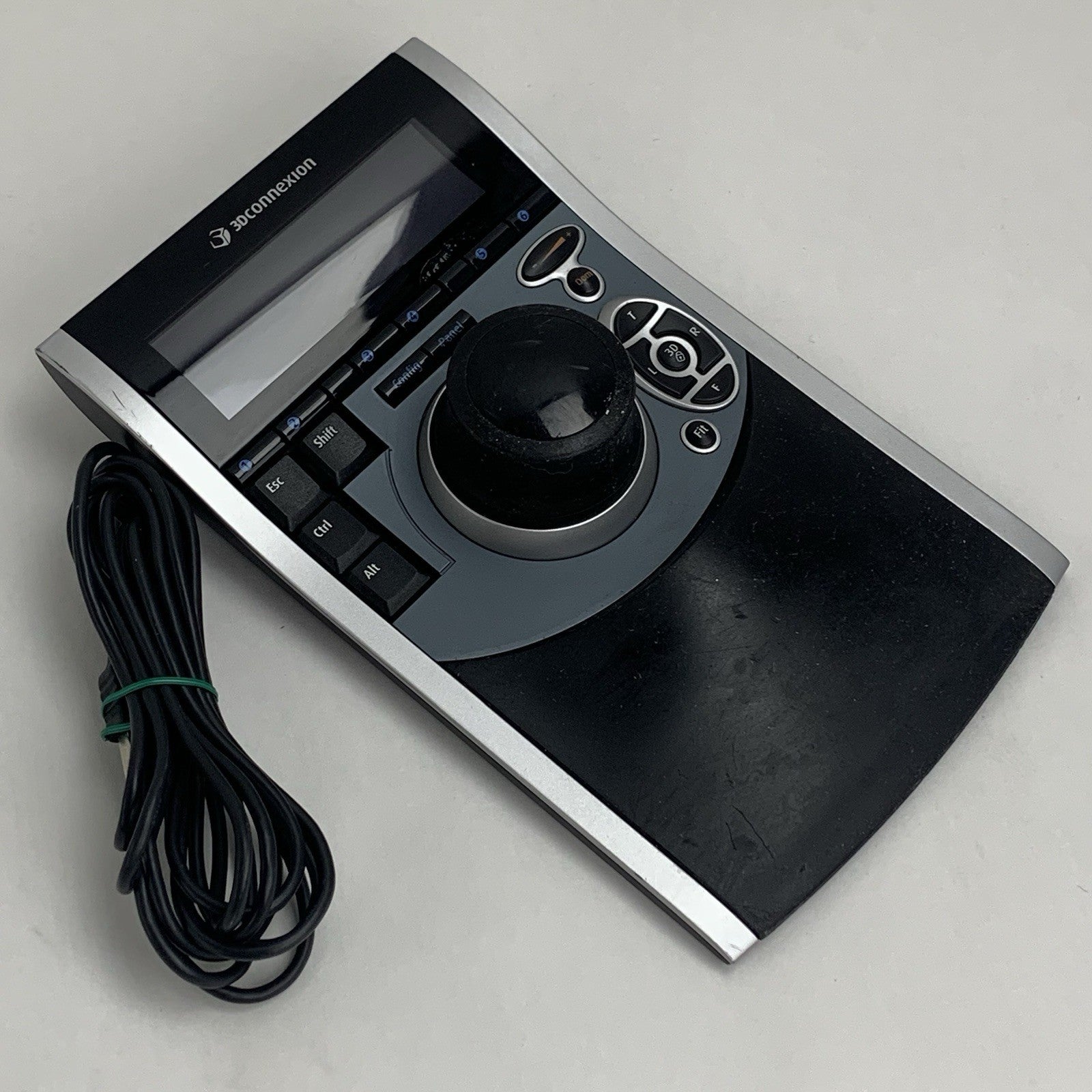 3DConnexion SpacePilot 3D Motion Controller CAD Mouse Power Tested Sticky3