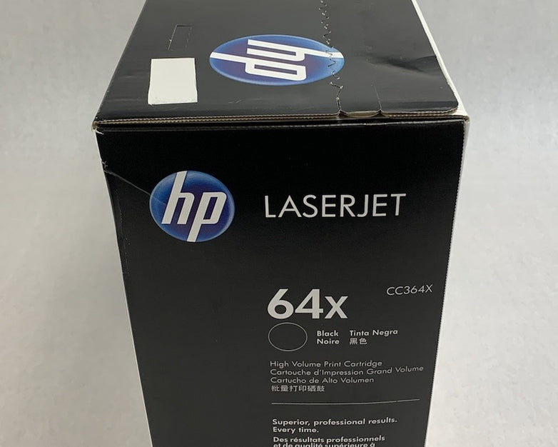 HP LaserJet 64x CC364X Black High Volume Print Cartridge Exp. May 2022