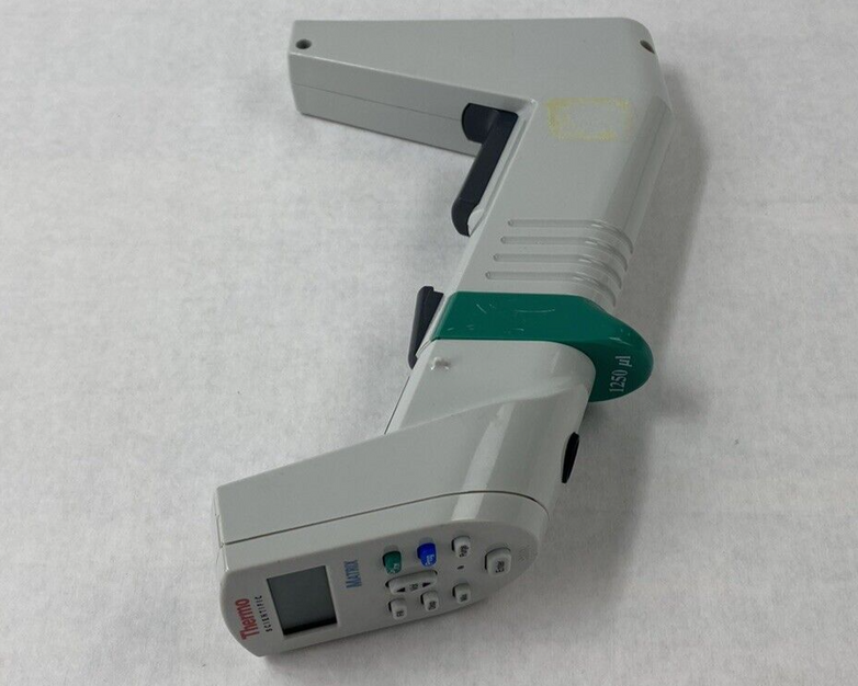 Lot of 4 Thermo Scientific Matrix 1250 uL 8-Channel Electronic Pipette
