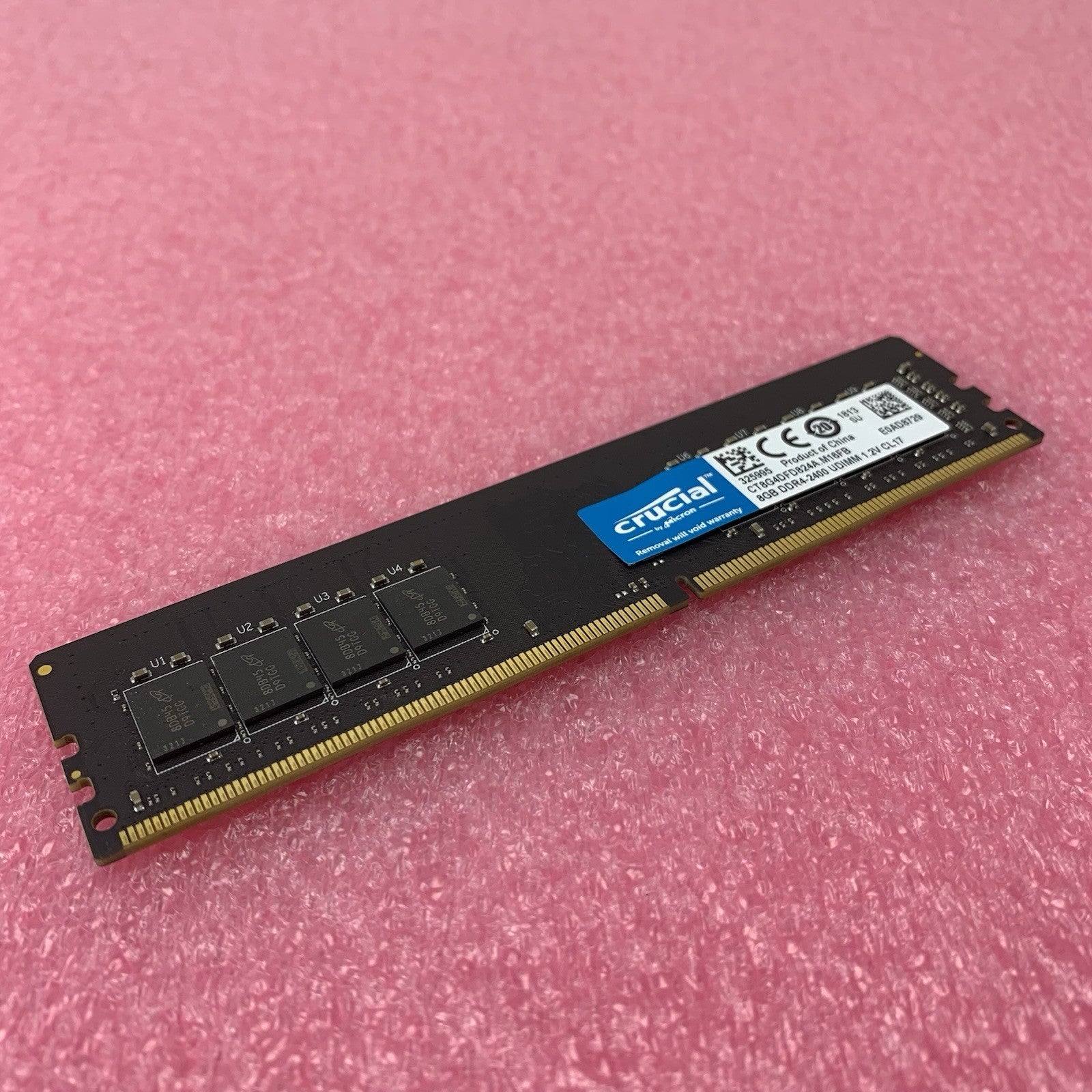 Micron Crucial CT8G4DFD824A.M16FB DDR4-2400 8GB 1Rx8 Desktop Memory RAM0