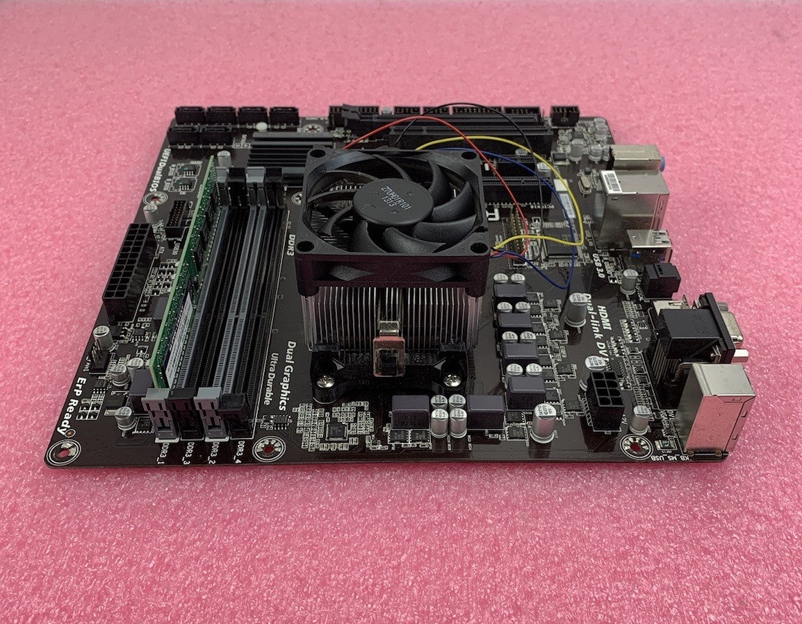 Gigabyte F2A75M-D3H Motherboard AMD A8-5600K 3.6GHz 4GB RAM w/ Shield